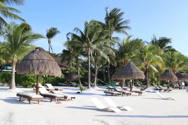 Private Cancun Airport shuttle to Chiquila Ferry to Holbox, convenient and reliable transportation service.